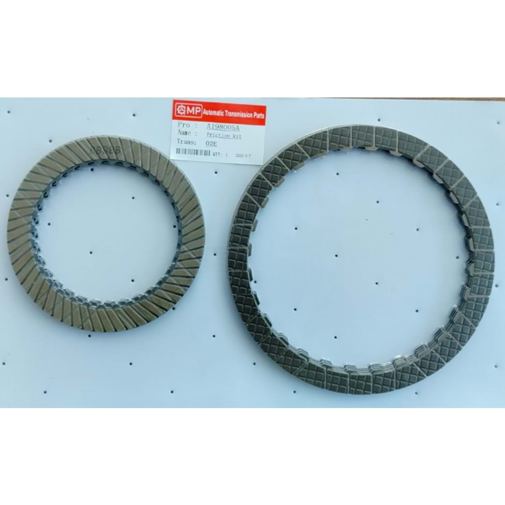 OTOMATİK ŞANZIMAN SÜRTÜNME KİTİ (VAG) 02E