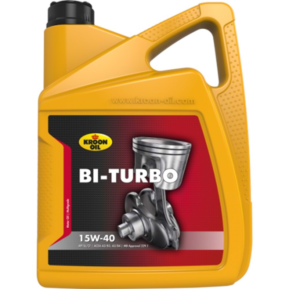 MOTOR YAĞI (15W40) 5LT (BI-TURBO) KROON-OIL