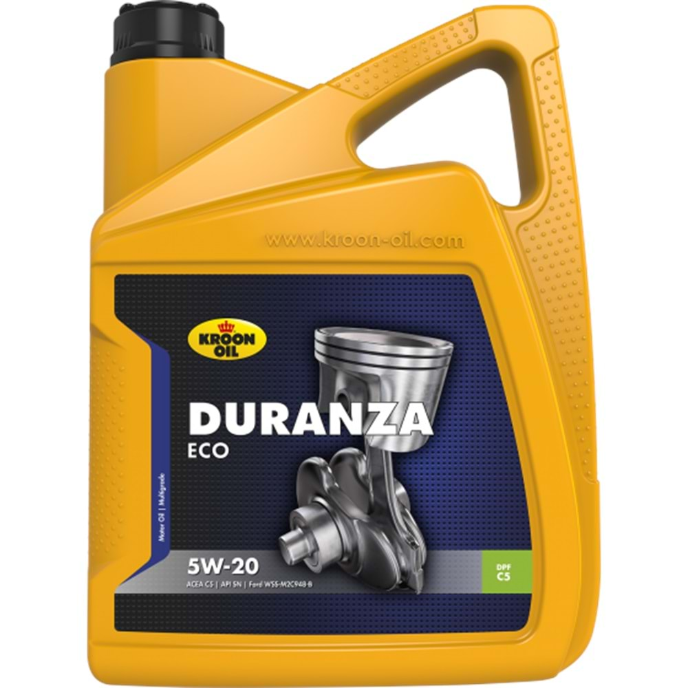 MOTOR YAĞI (5W20) 5LT (DURANZA) KROON-OIL