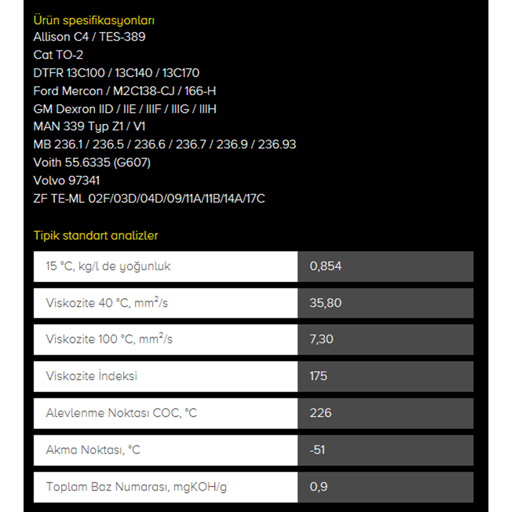 OTOMATİK ŞANZIMAN YAĞI DIII ALMİROL 1LT KROON-OIL