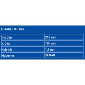 LINING W/GLUE SENAR ZF6HP19 / ZF6HP21