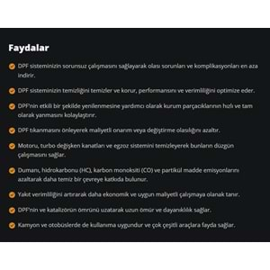 PARTİKÜL TEMİZLEYİCİ (DPF CLEANER) 250ML RYMAX