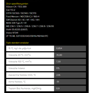 OTOMATİK ŞANZIMAN YAĞI DIII ALMİROL 1LT KROON-OIL