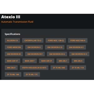 OTOMATİK ŞANZIMAN YAĞI DIII ATEXIO 205LT RYMAX