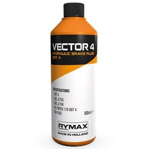 DOT 4 FREN VE DEBRİYAJ HİDROLİK YAĞI 0,5LT (VECTOR) RYMAX