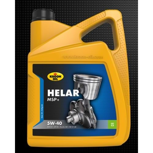 MOTOR YAĞI (5W40) 5LT (HELAR) KROON-OIL