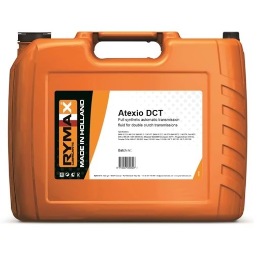 OTOMATİK ŞANZIMAN YAĞI DSG/DCT ATEXIO 20LT RYMAX (KIRMIZI)
