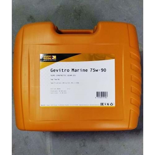MARİN ŞANZIMAN YAĞI GEVİTRO MARİNE (MAVİ) 75W90 20LT RYMAX