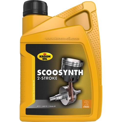 MOTOSİKLET YAĞI 2T SCOOSYNTH 1LT KROON-OIL