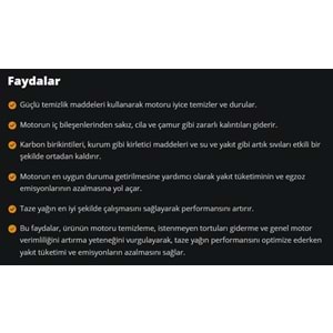 MOTOR YIKAMA KATKISI (ENGINE FLUSH) 250ML RYMAX