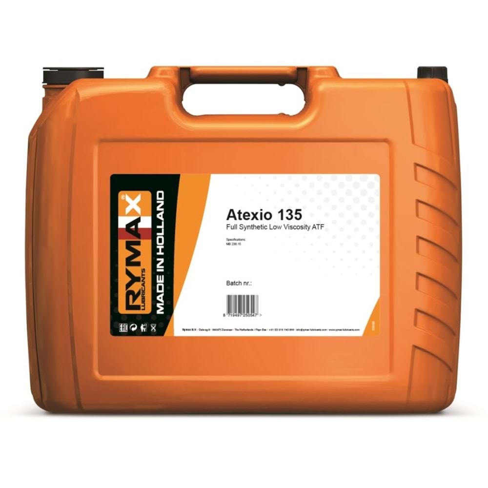 OTOMATİK ŞANZIMAN YAĞI 7G MB ATEXIO 135 (MAVİ) 20LT RYMAX
